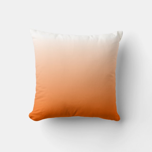 Cojín Decorativo Gradiente naranja (Anverso)