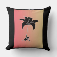 Gradiente Pastel Floral Negro