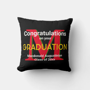 Cojín Decorativo Graduación FELICITACIONES Personalizado Graduado