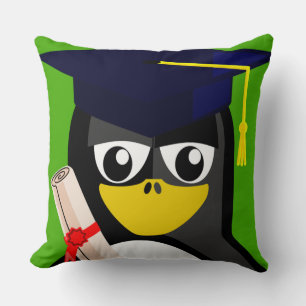COJÍN DECORATIVO GRADUACIÓN PENGUIN