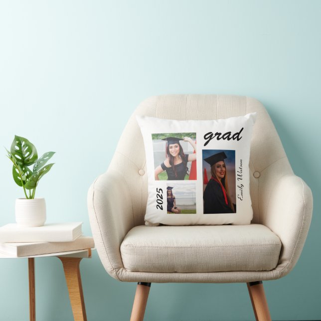 Cojín Decorativo Graduation Grad 2025 personalized  (Silla)