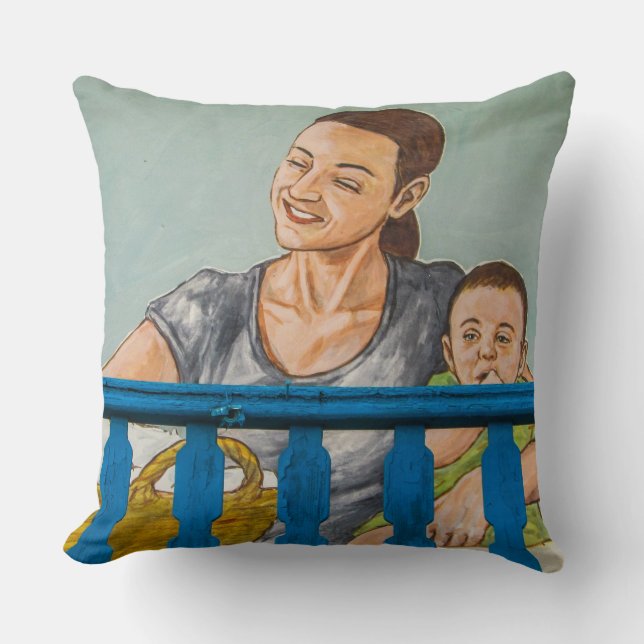 Cojín Decorativo Graffiti (Anverso)