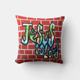 Cojín Decorativo Graffiti cristiano