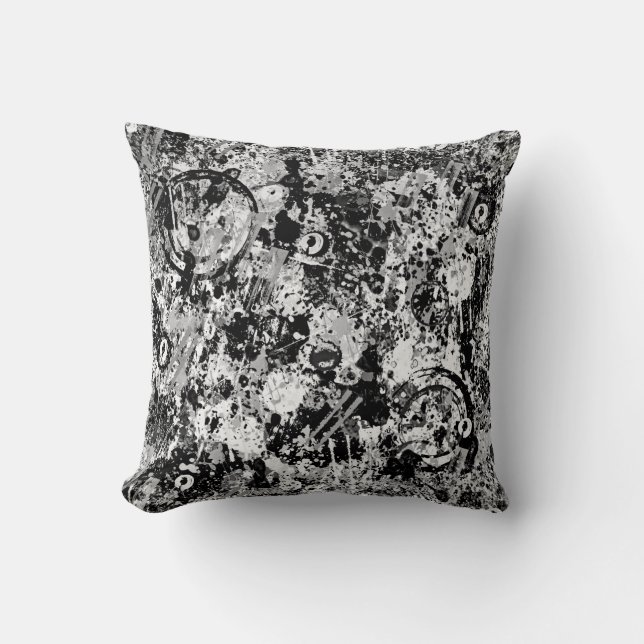 Cojín Decorativo Graffiti de las calles de la ciudad (Anverso)