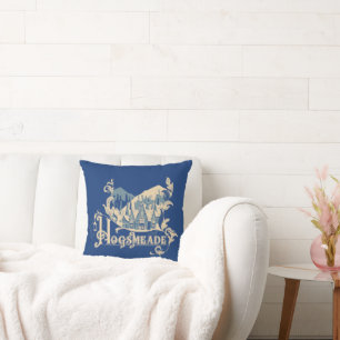Cojín Decorativo Gráfica de aldeas de vintage HOGSMEADE™