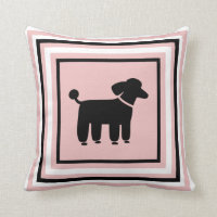 Gráfica de caniche negro - Perro adornado con ador