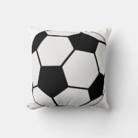 Gráfico clásico de balón de fútbol para fanáticos 