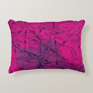 Cojín Decorativo Gráfico de aviación