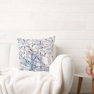 Cojín Decorativo Gráfico de aviación