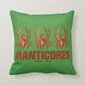 Cojín Decorativo Gráfico de la cosecha de manticores de bebés