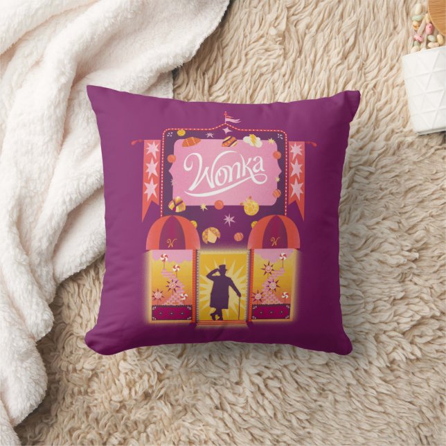 Cojín Decorativo Gráfico de la tienda Wonka Candy (Manta)