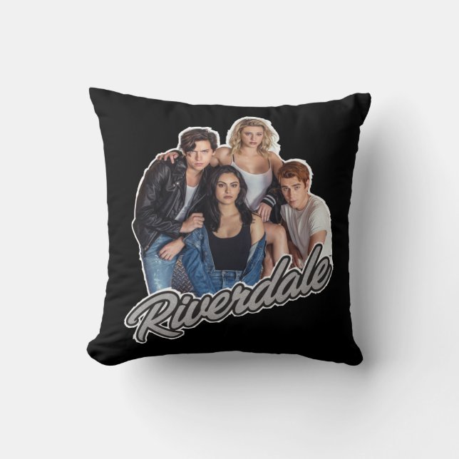 Cojín Decorativo Gráfico del grupo Retro Riverdale (Anverso)