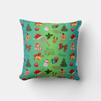 Cojín Decorativo Gráficos de Navidades festivos