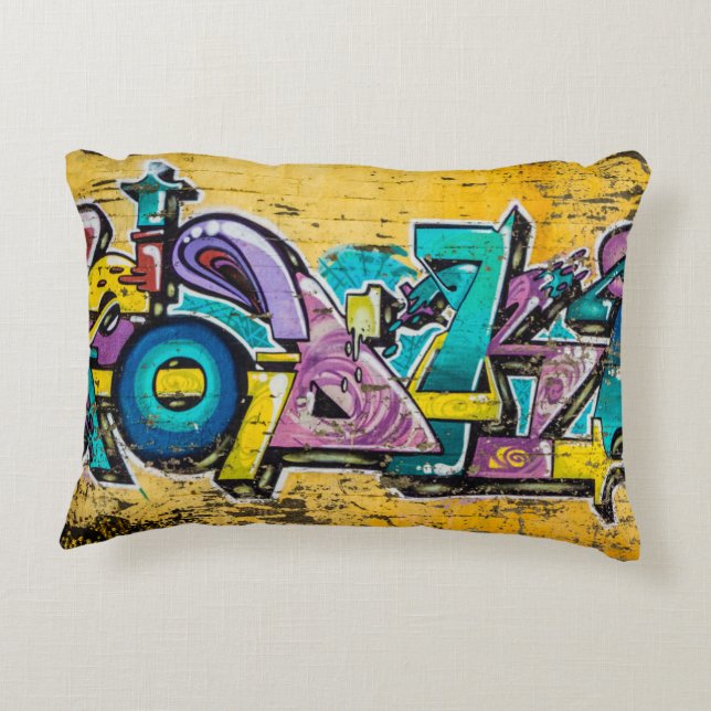 Cojín Decorativo Grafiti, Grundarfjordur, Islandia (Reverso)