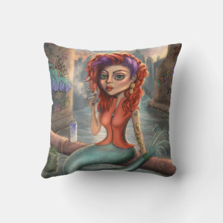 Cojín Decorativo Grafitti Mermaid