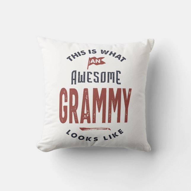 Cojín Decorativo Grammy (Anverso)