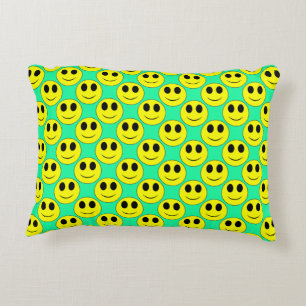 Cojín Decorativo Gran Amarillo Feliz Alamante