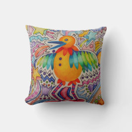 Cojín Decorativo Gran Ave Amarillo