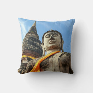 Cojín Decorativo Gran Buda en Ayutthaya, Tailandia