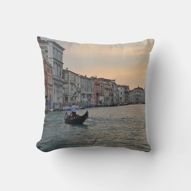 Cojín Decorativo Gran Canal Venecia Pillow (Anverso)