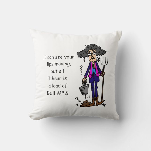 Cojín Decorativo Gran cantidad de BS (Anverso)