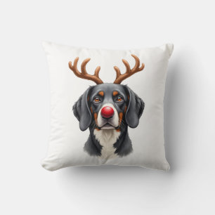 Cojín Decorativo Gran Danés Reno Navidad Gran Danés Perro Mamá D