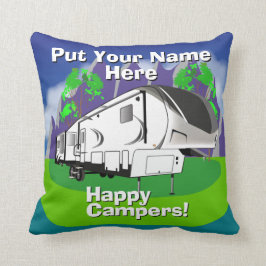 Cojín Decorativo Gran diseño Camper feliz 367bhs 