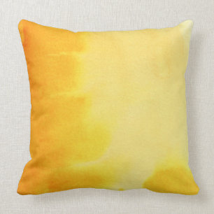 Cojín Decorativo gran fondo de la acuarela - pinturas de la