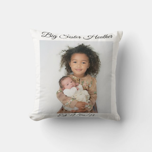 Cojín Decorativo Gran Hermana (Anverso)