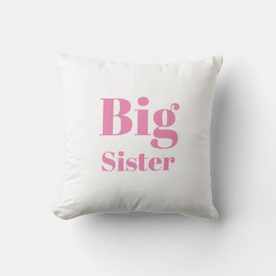 Cojín Decorativo Gran Hermana Cartas Rosa chica blanco