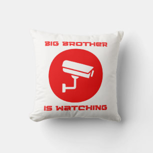 Cojín Decorativo Gran Hermano está Vigilando  1984 ingsoc