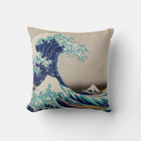 Gran Ola de Hokusai en Kanagawa. Arte japonés vint