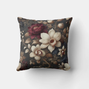 Cojín Decorativo Gran patrón de diseño de motivos florales 2