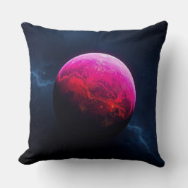 Cojín Decorativo Gran Planeta Rosa Brillante