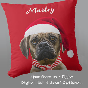 Cojín Decorativo Gran regalo de Navidades fotográficos para mamá de