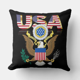 Cojín Decorativo Gran sello de los Estados Unidos