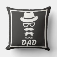 Gran Super Papá Cara con bigotes, Gorra, vidrio so