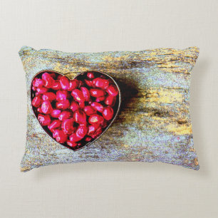 Cojín Decorativo "Granadas Corazón Fruta" Foto Bonita. Compra Ahora