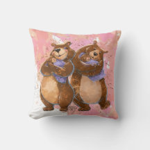 Cojín decorativo Grand Mama y Papa Bear