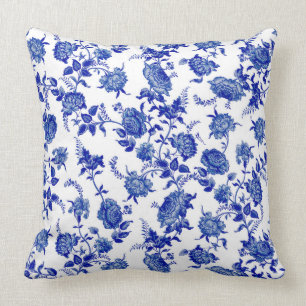 Cojín decorativo grande Alstan Delft del algodón