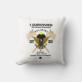 Cojín Decorativo Grandes Eclipses Estadounidenses