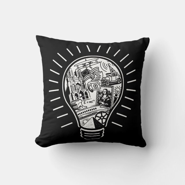 Cojín Decorativo Grandes ideas (Anverso)