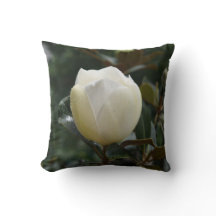 Cojín decorativo grandiflora de la magnolia