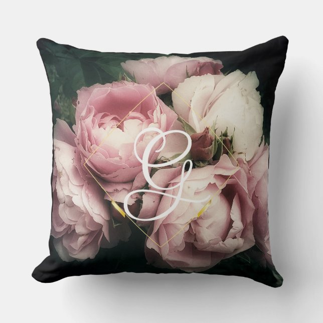Cojín decorativo Grandiosa Peonies (Anverso)