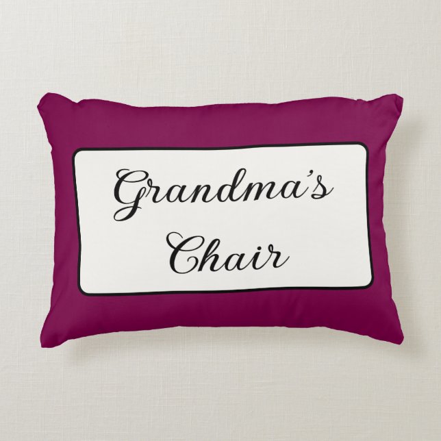 Cojín Decorativo Grandma's Message Pillows (Anverso)