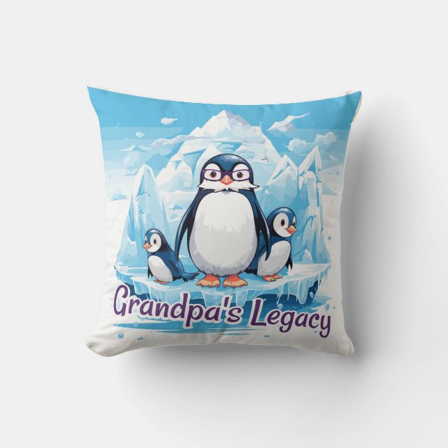 Cojín Decorativo Grandpa's Legacy (Anverso)