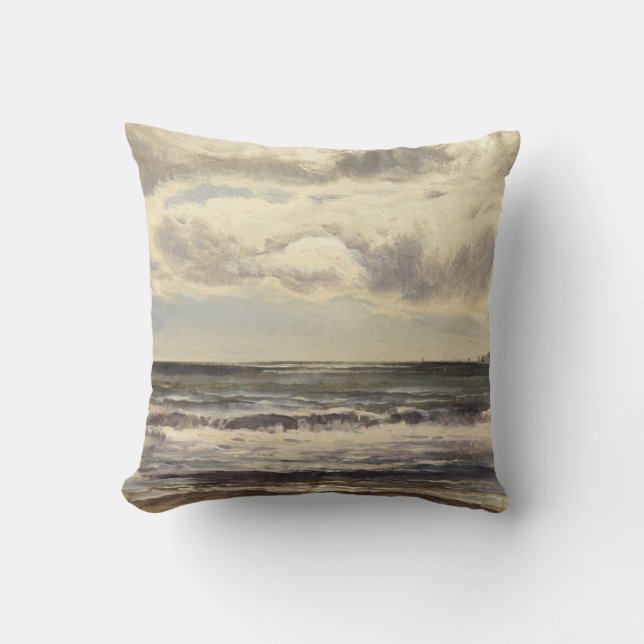 Cojín Decorativo Granero sobre las arenas (Anverso)