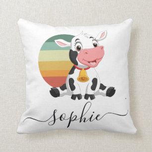 Cojín Decorativo Granja Animales baby Cow