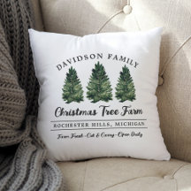 Granja de árboles de Navidad personalizados para l