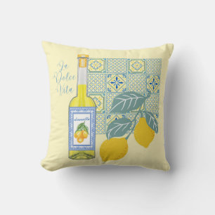 Cojín Decorativo Granja de limones retro